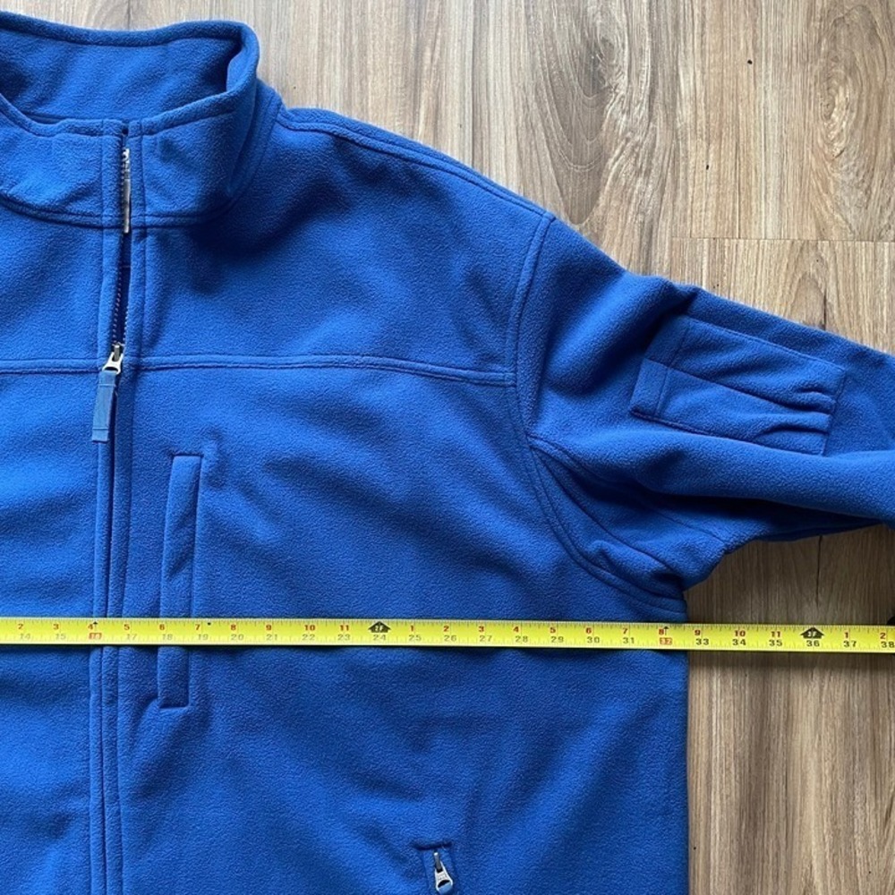 Duluth Trading Jacket Mens 4XL Big and Tall Fleece Full Zip Workwear Royal Blue - Picture 7 of 14